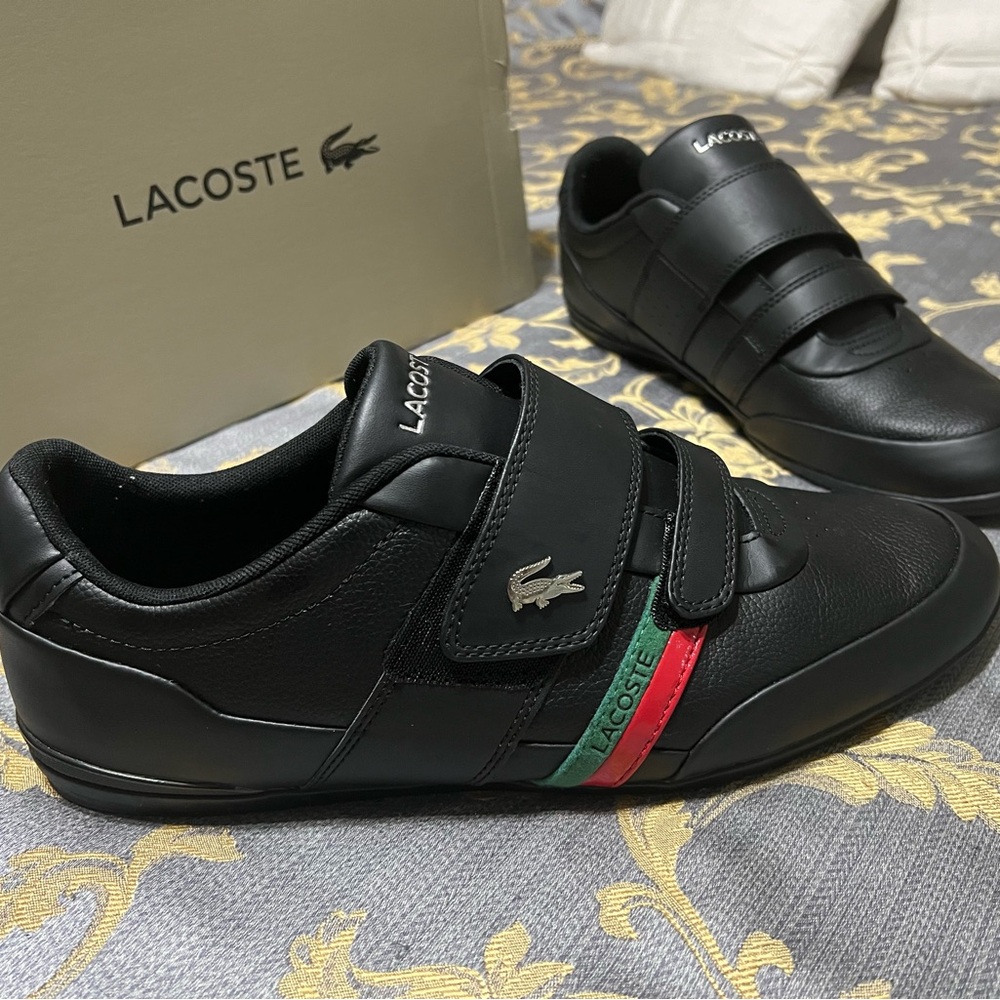 lacoste men shoes worn just 1 time